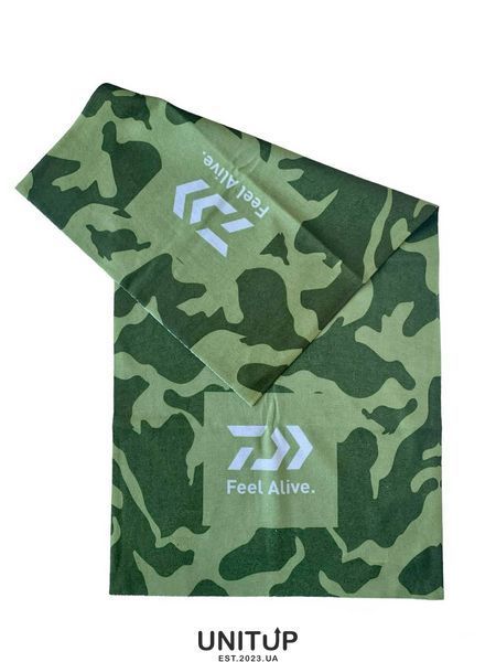 Бафф Daiwa Neckgaiter Green Camo 18206-102 фото
